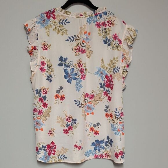 Daniel Rainn Multicolor Floral Blouse - Picture 6 of 8